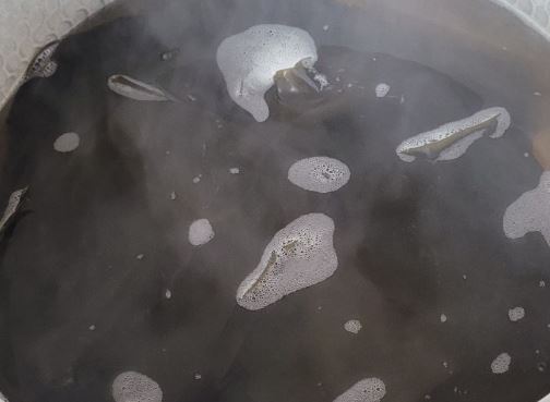 다시마 끓인 물