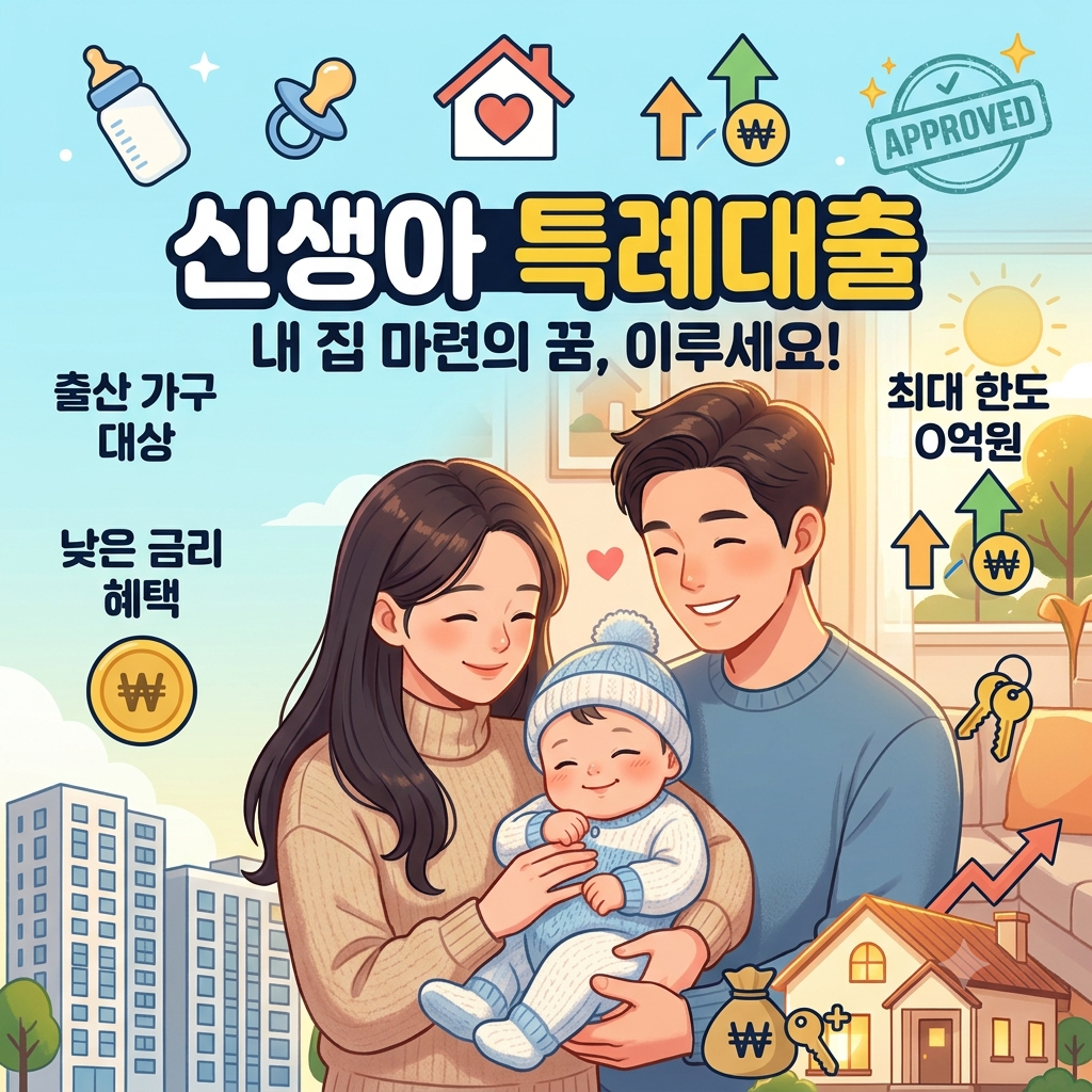 신생아 특례대출 조건 금리 이자 전세대출 조건 디딤돌 버팀목