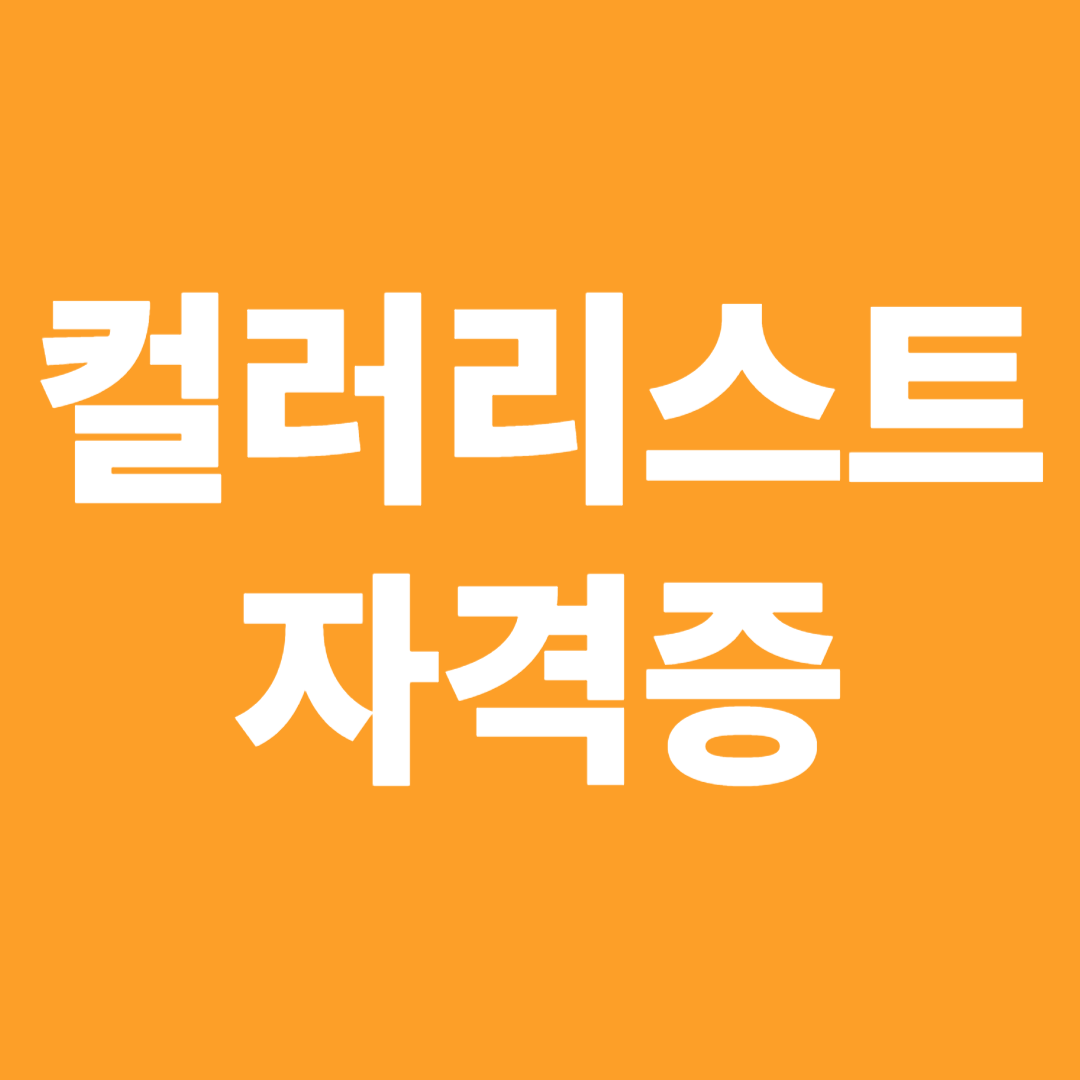 컬러리스트 자격증