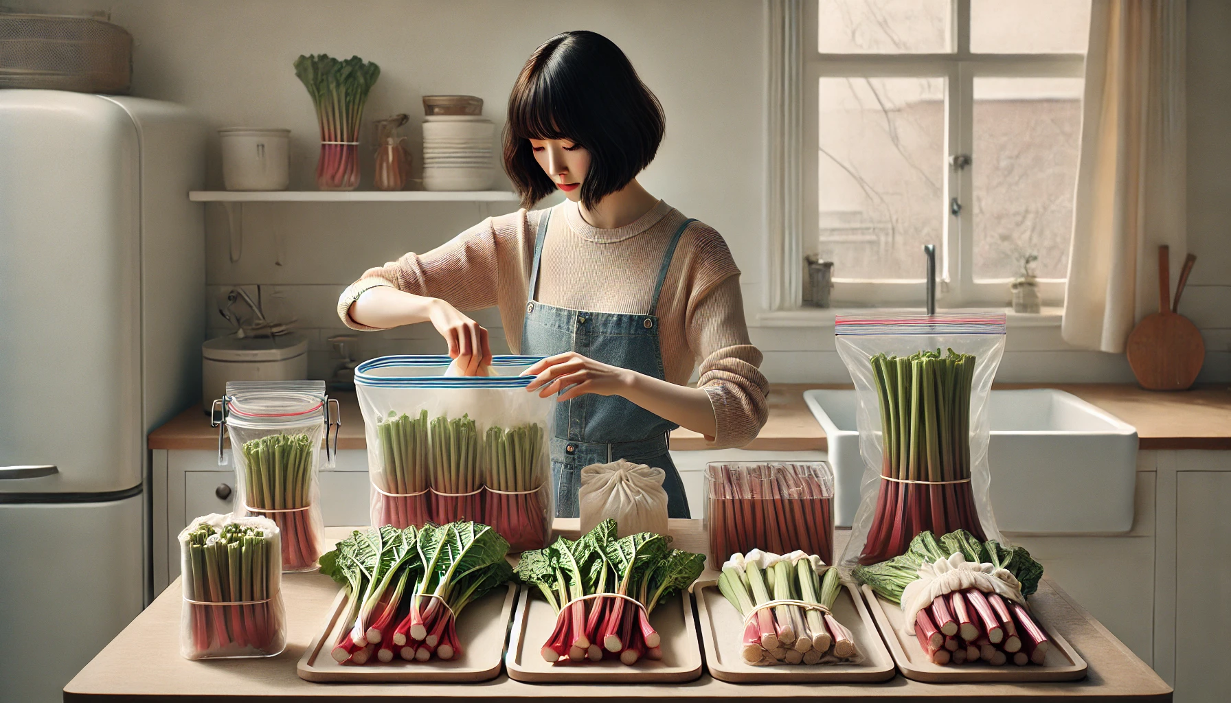 루바브의 보관 방법