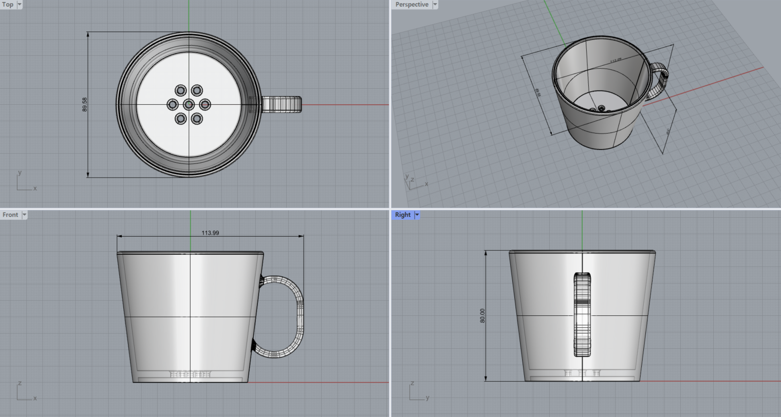 [3D프린터용 .stl파일 다운로드] 다육이 미니 화분