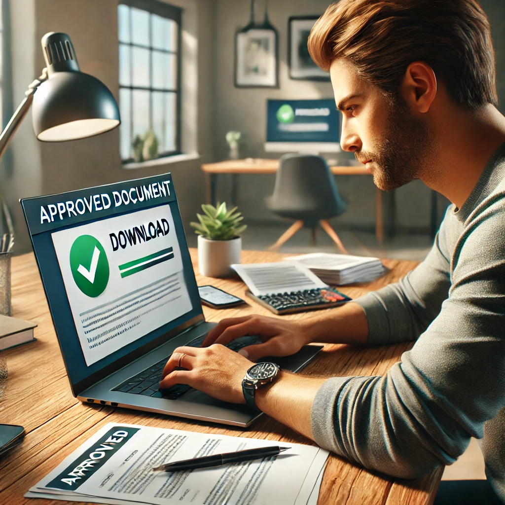 인터넷에서 발급 가능한 서류 관련 그림