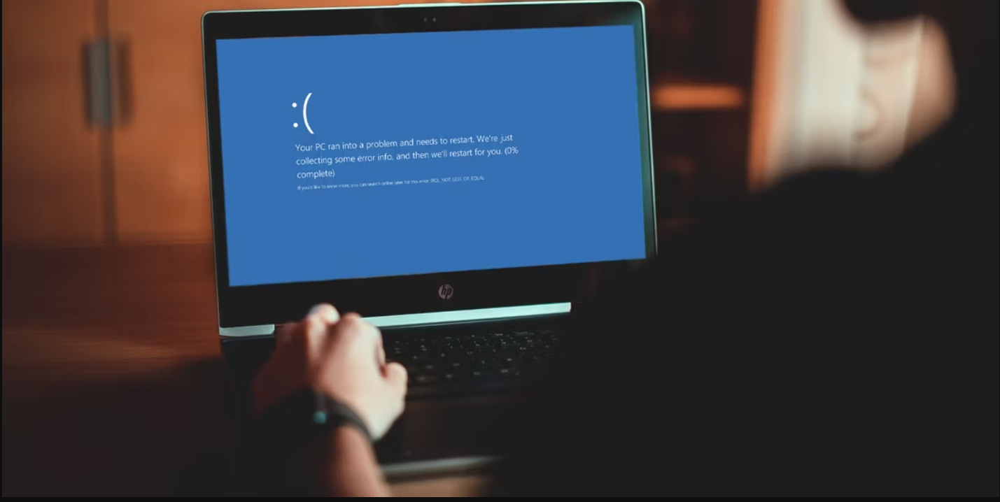 IRQL NOT LESS OR EQUAL 블루스크린 오류 해결 방법