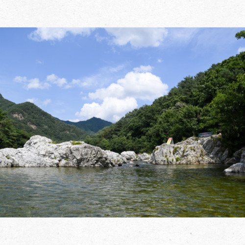 인제 내린천 바비큐와 별빛 캠핑