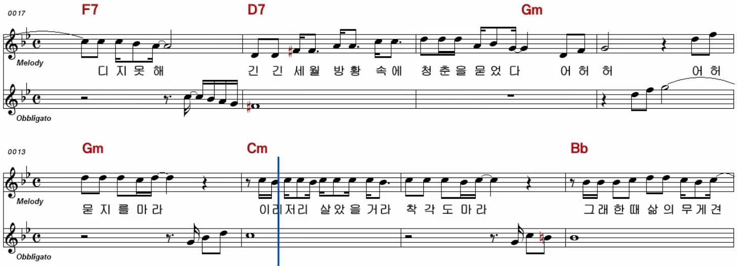 진성 태클을 걸지마 악보