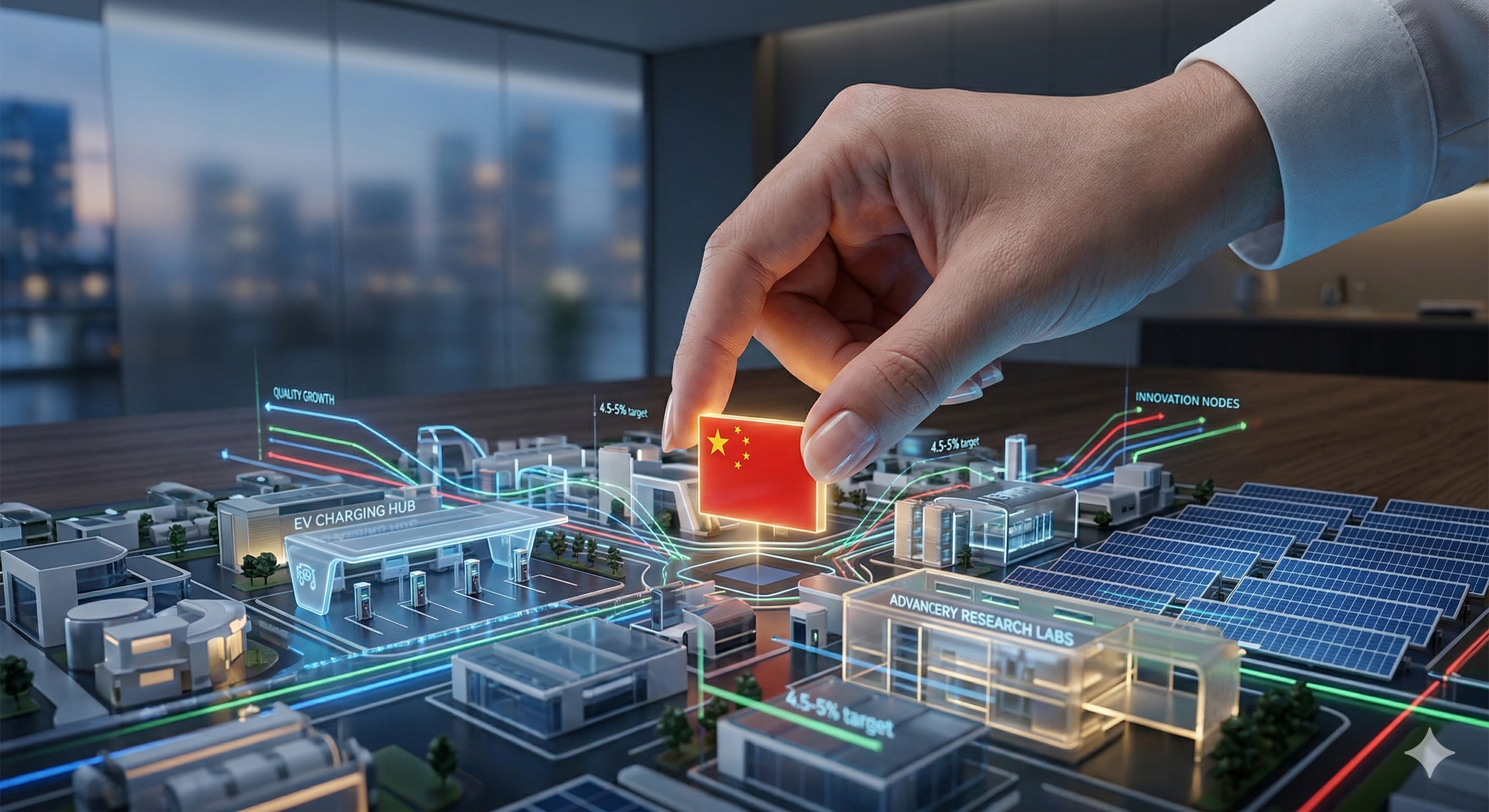 중국 경제 성장률 목표 하향과 34년 만의 성장 모델 한계 노출