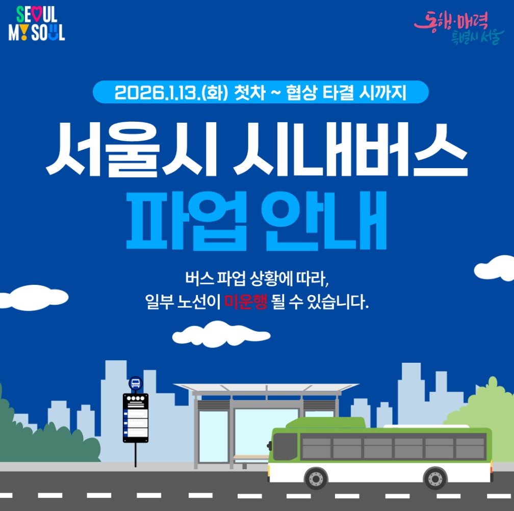 서울버스파업노선, 시행대책