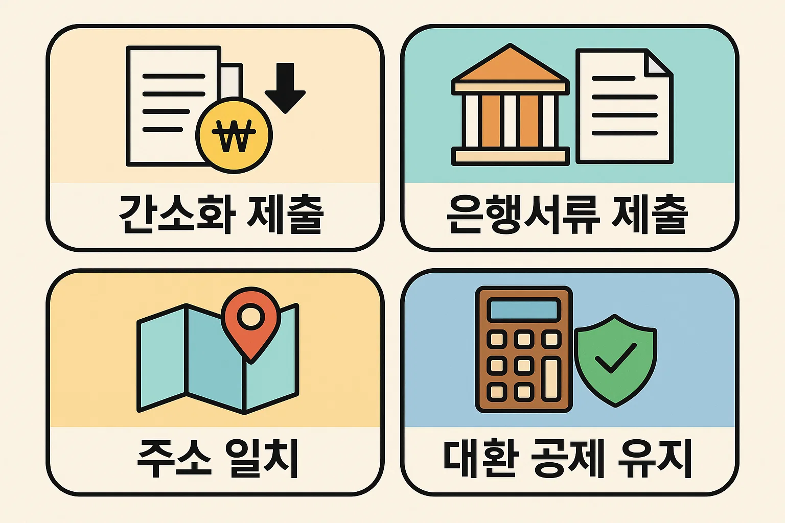 전세 소득공제 신청 시 필요한 간소화 서류 제출 은행서류 제출 주소 일치 확인 대환 공제 유지 등 필수 절차를 체크리스트 형태로 정리한 2025년 실전 신청 절차 안내 이미지