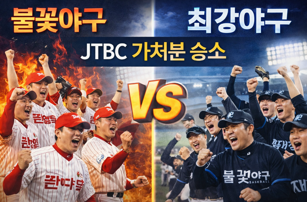 불꽃야구 vs 최강야구 승부 결정적 순간 총정리