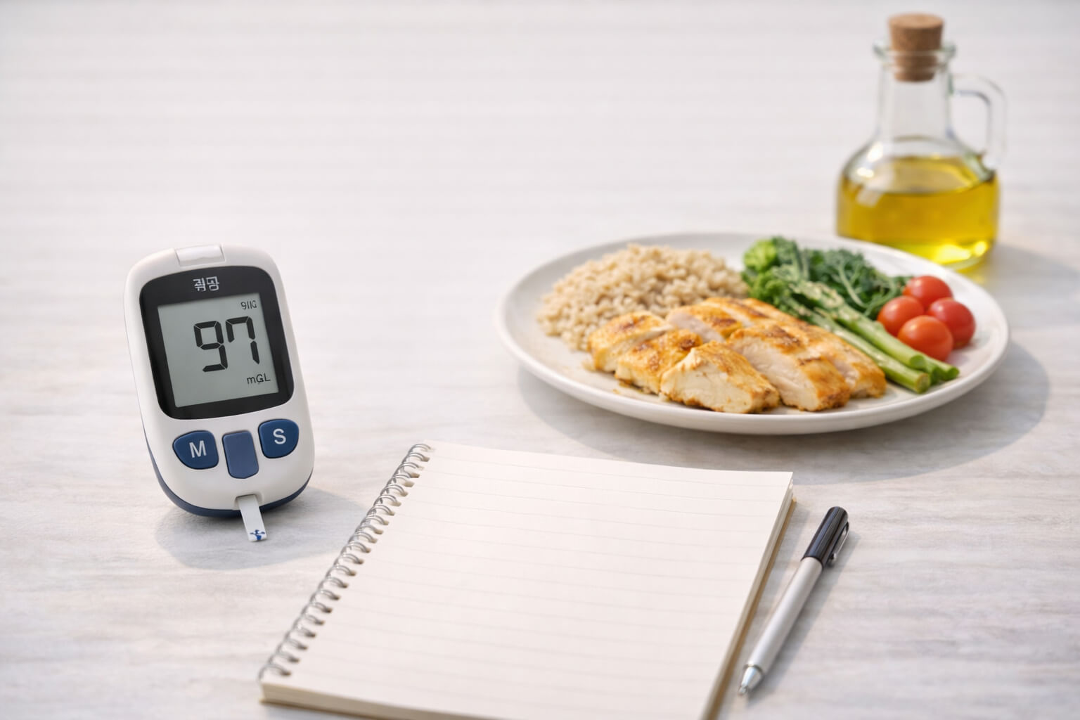 혈당 관리에 도움 되는 식단 루틴 3가지