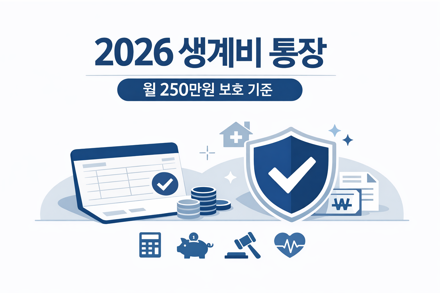 2026 생계비통장|압류방지 계좌로 인정되는 개설 조건은?