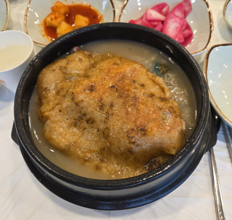 전복누룽지삼계탕