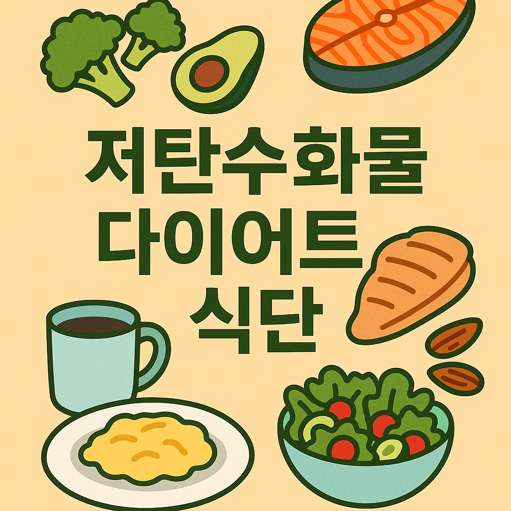 저탄수화물 다이어트 식단