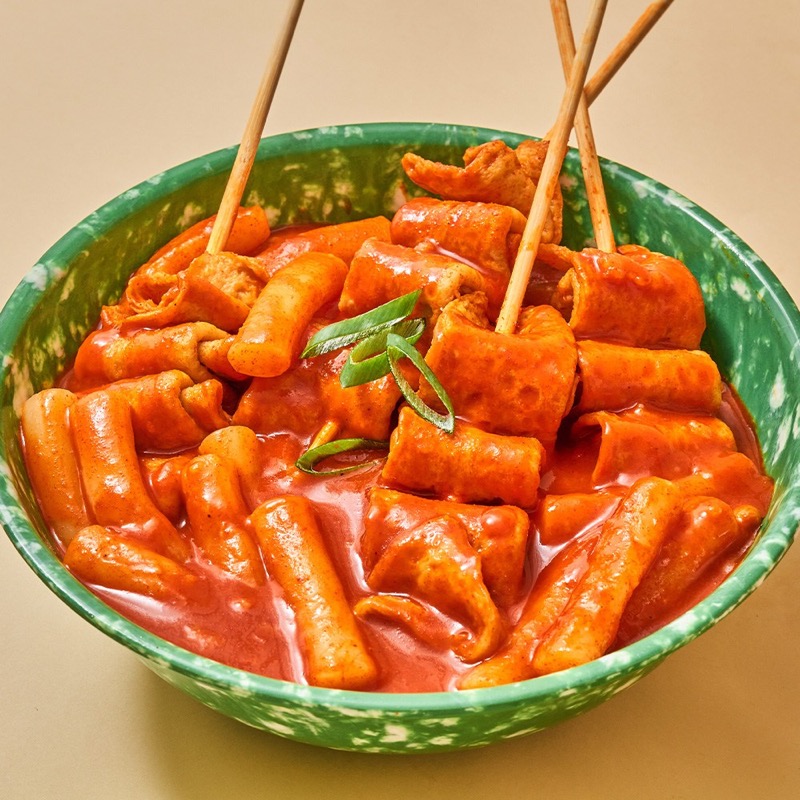 귀빈정 26년전통 빨강 떡볶이 4인분 밀떡2팩+빨강소스2팩