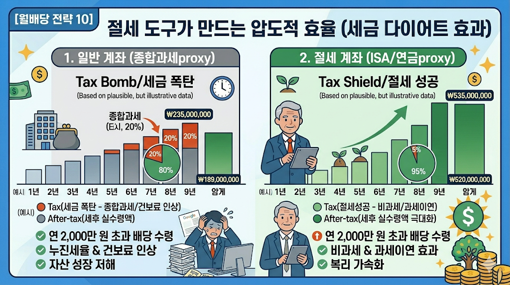 절세 계좌를 활용한 금융소득종합과세 세금 다이어트