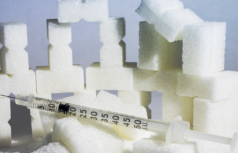 혈당 조절에 관련된 사진