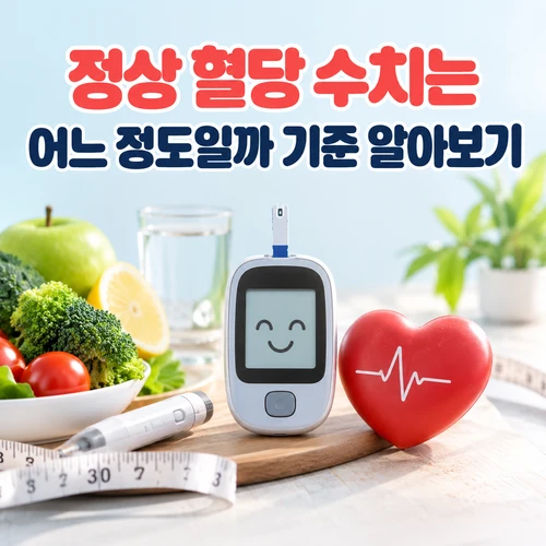 정상 혈당 수치는 어느 정도일까
