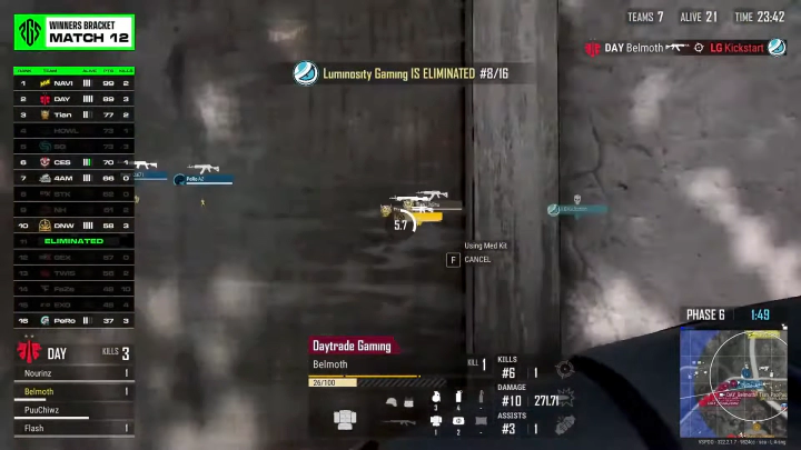 데이트레이드에 의해 LG의 킥스타트 선수가 잡히면서 다나와의 그랜드 파이널 진출 기대감이 높아졌습니다