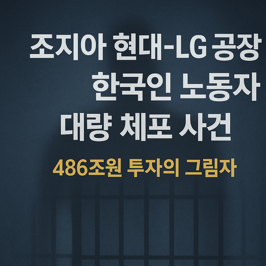 조지아 현대-LG 공장 한국인 노동자 대량 체포 사건