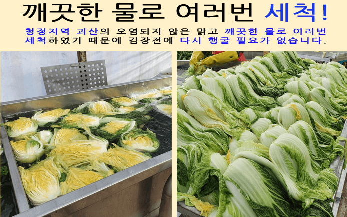 괴산 절임배추 20kg 사전예약 가격비교