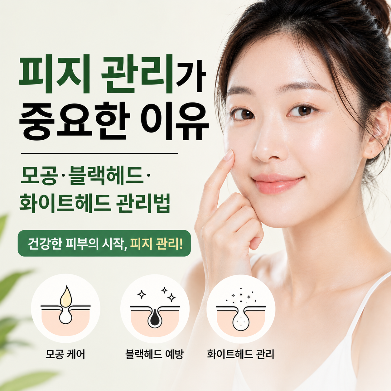 피지 관리가 중요한 이유