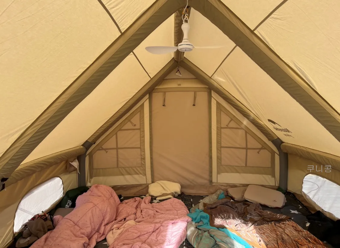 네이처하이크-에어매트-46cm-TPU-장단점-사용후기-가족캠핑-침대-추천