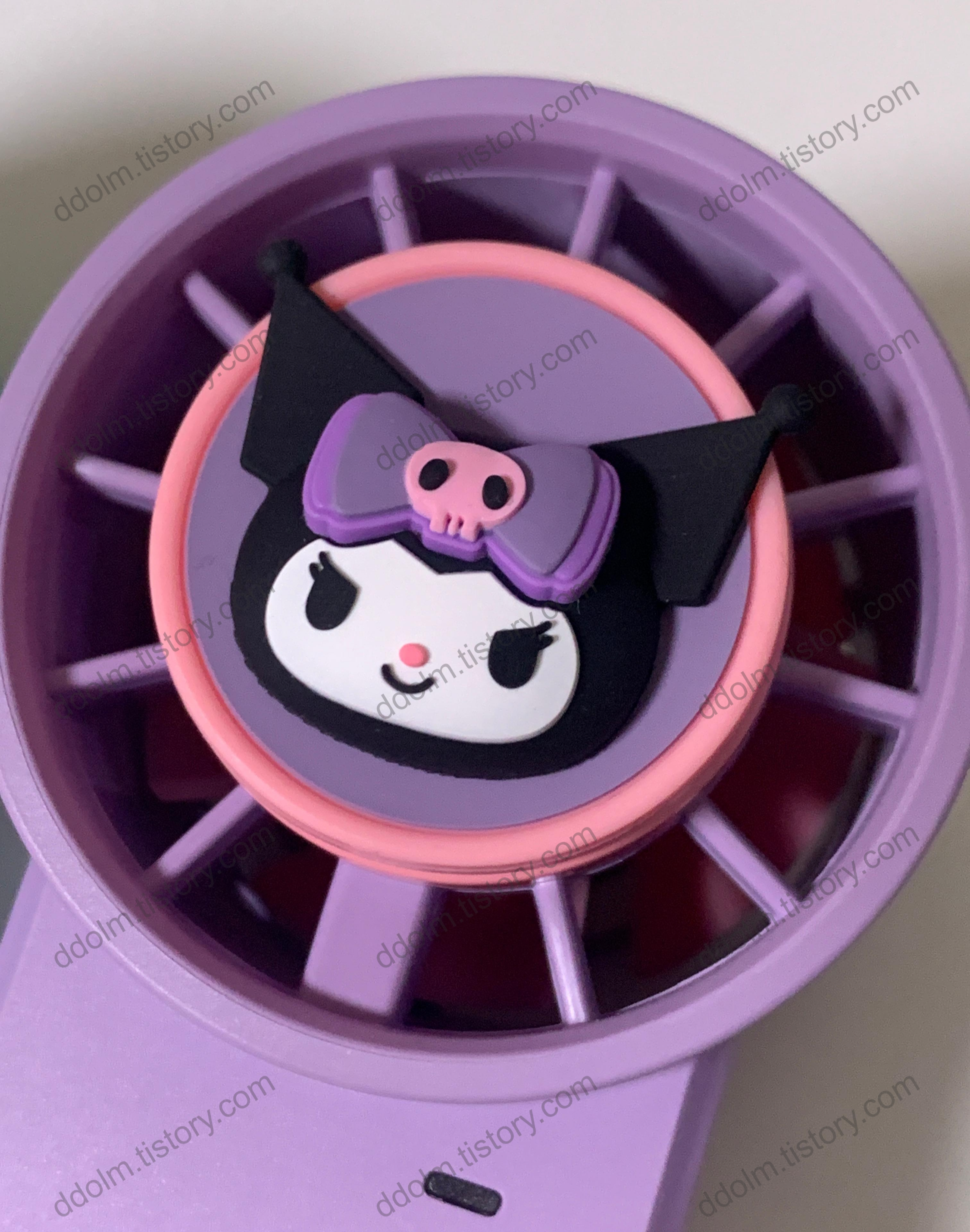 산리오 무선 핸디 선풍기