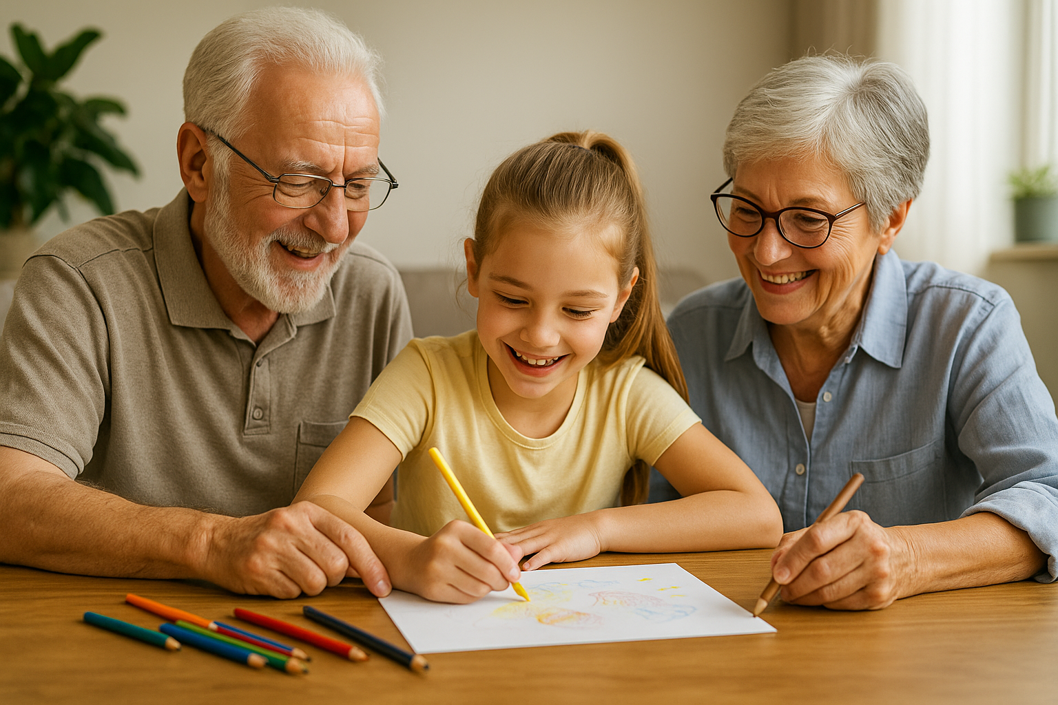 할머니할아버지와 손주관련 사진