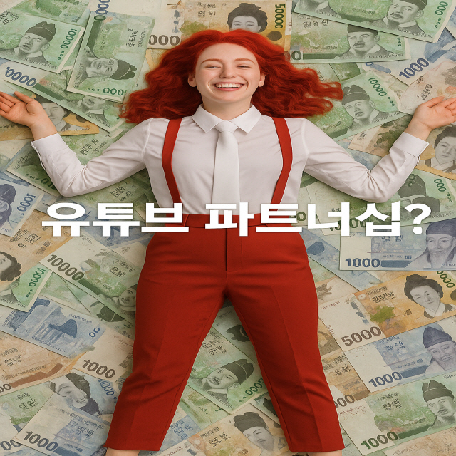유튜브 파트너십  재테크 시작하기!