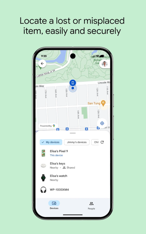 Google의 내 기기 허브, 분실 핸드폰 위치 확인, 자녀 핸드폰 위치공유 어플
