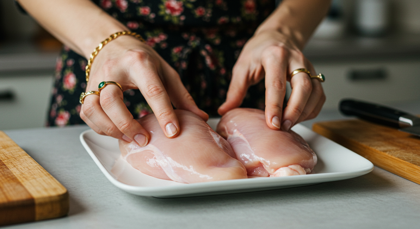 크리미 마늘 치킨