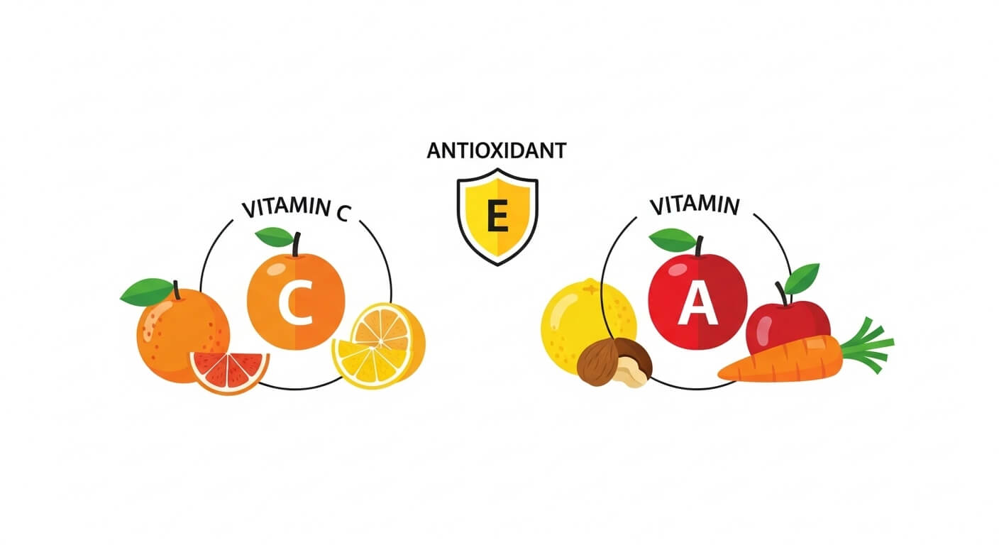 2025 항산화 인기 성분 (비타민, 플라보노이드, 면역력)