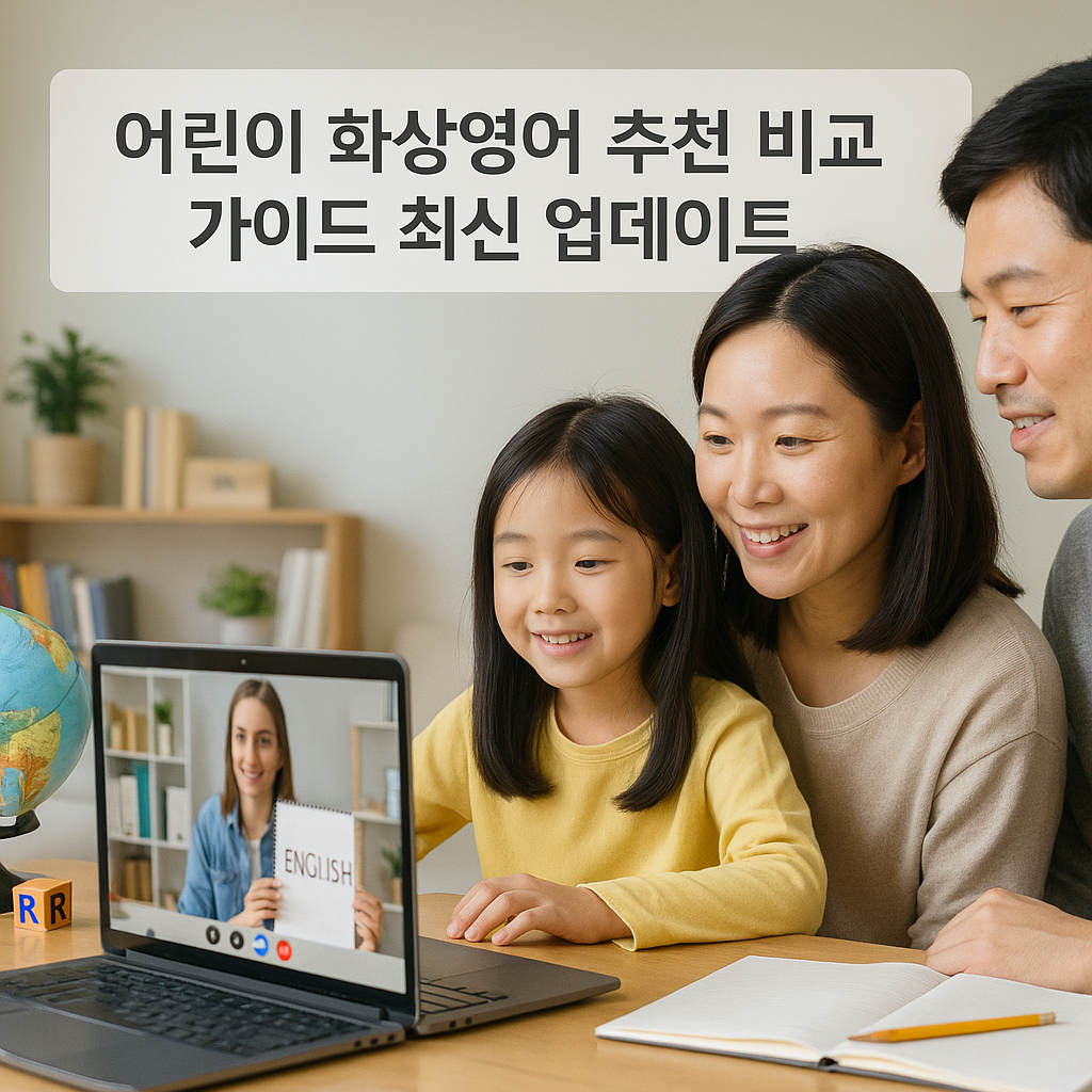어린이 화상영어 추천 비교 가이드 최신 업데이트