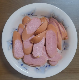 소세지 손질
