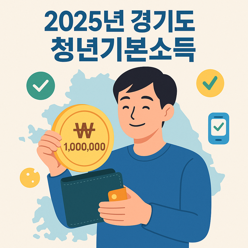 2025년 경기도 청년기본소득 신청 방법 및 지원 대상·조건 완벽 정리