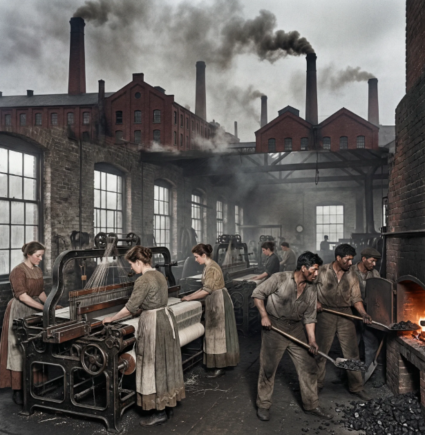 1970년대 산업단지 건설 현장 노동자들 포항제철소 울산 공장