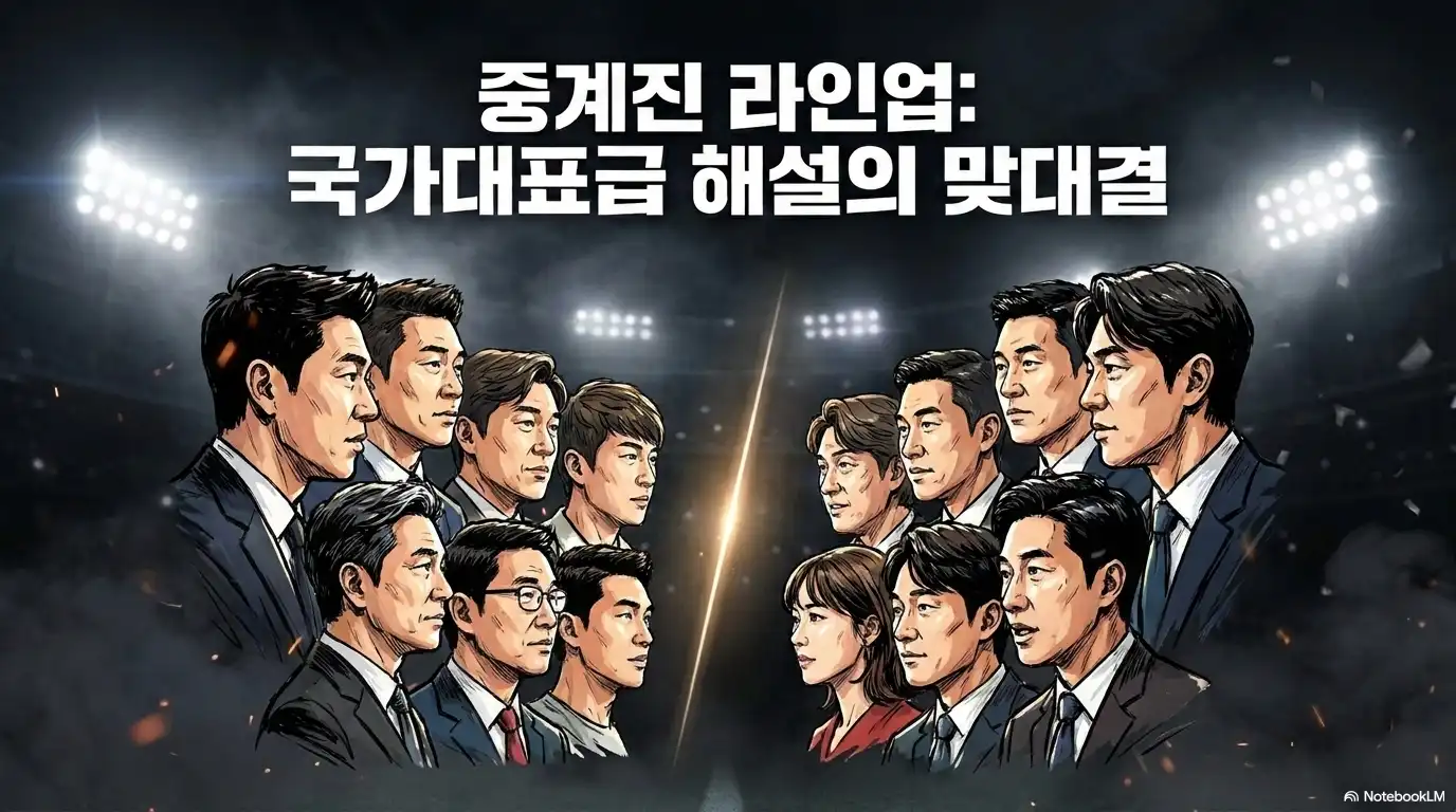 아르헨티나 알제리 중계진 라인업 국가대표급 해설 맞대결