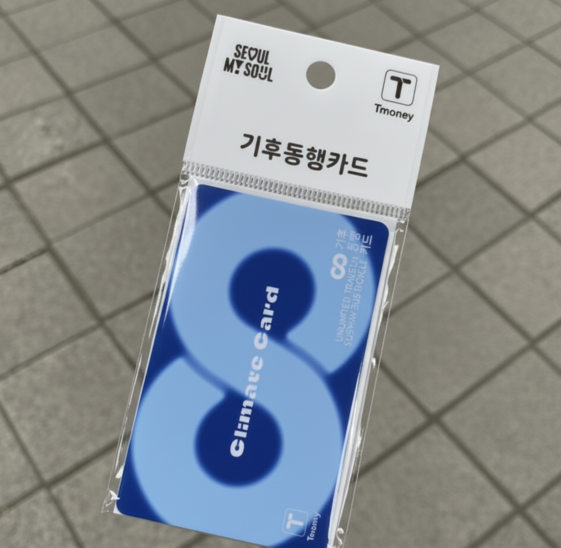 기후동행카드 실물