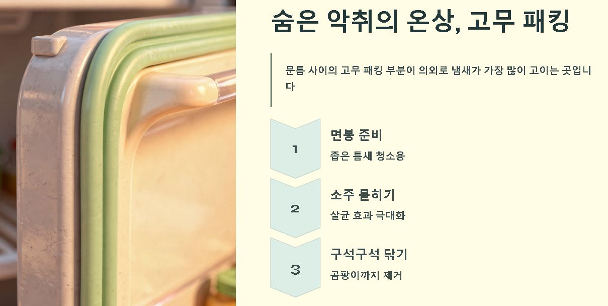 냉장고 냄새 없애는법 간단해요