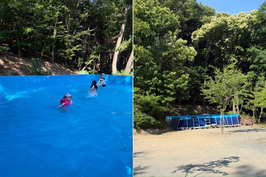 용인 자연숲캠핑장 수영장 시설과 관리 상태 솔직 후기
