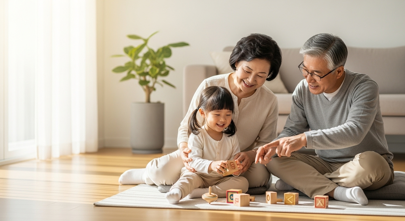 손주 돌봄이 &lsquo;뇌 건강&rsquo;에 좋다?