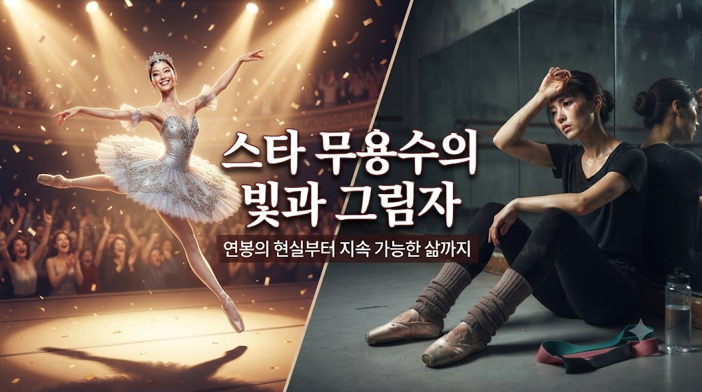 스타 무용수의 빛과 그림자: 연봉의 현실부터 지속 가능한 삶까지
