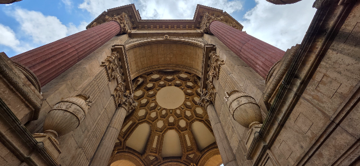 Palace of Fine Arts 클로즈업
