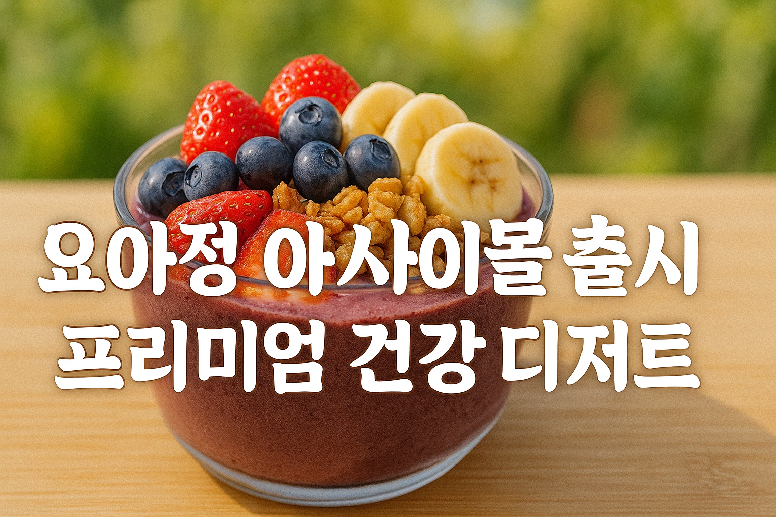 요아정 아사이볼 출시, 가격, 메뉴, 플래그십스토어 위치