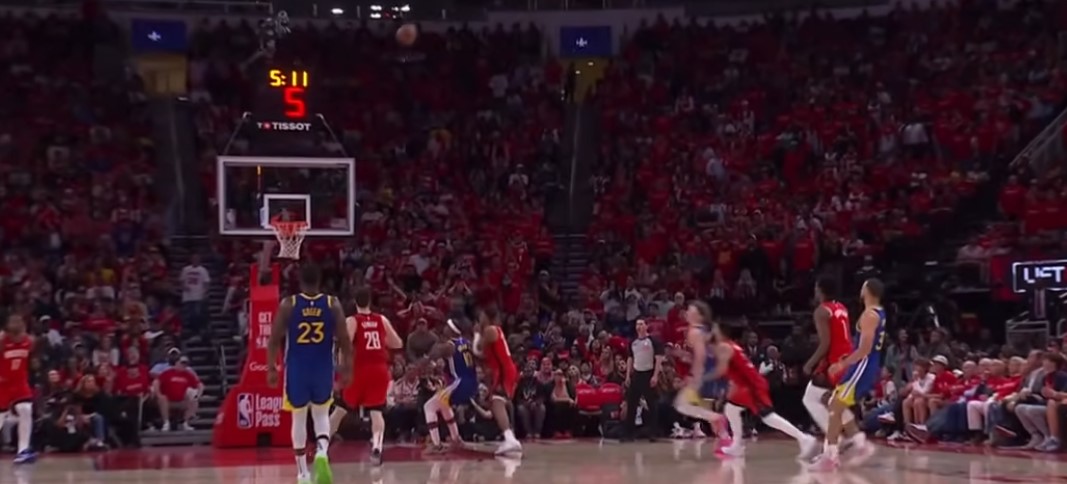 NBA 플레이오프 1차전 골든스테이트 vs 휴스톤 로케츠