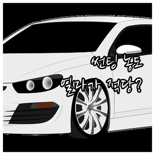 내 차 썬팅, 얼마가 적당할까? 농도..
