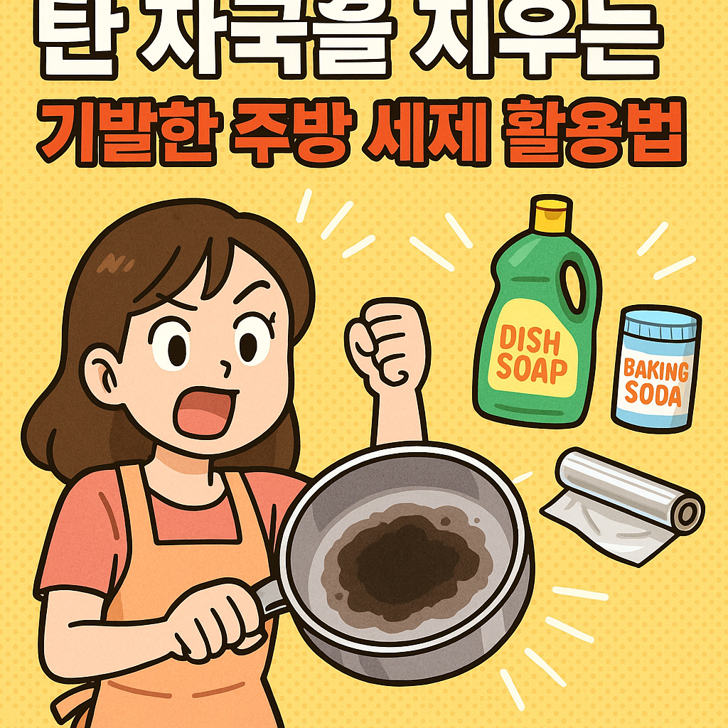 기발한 주방 세제 활용법