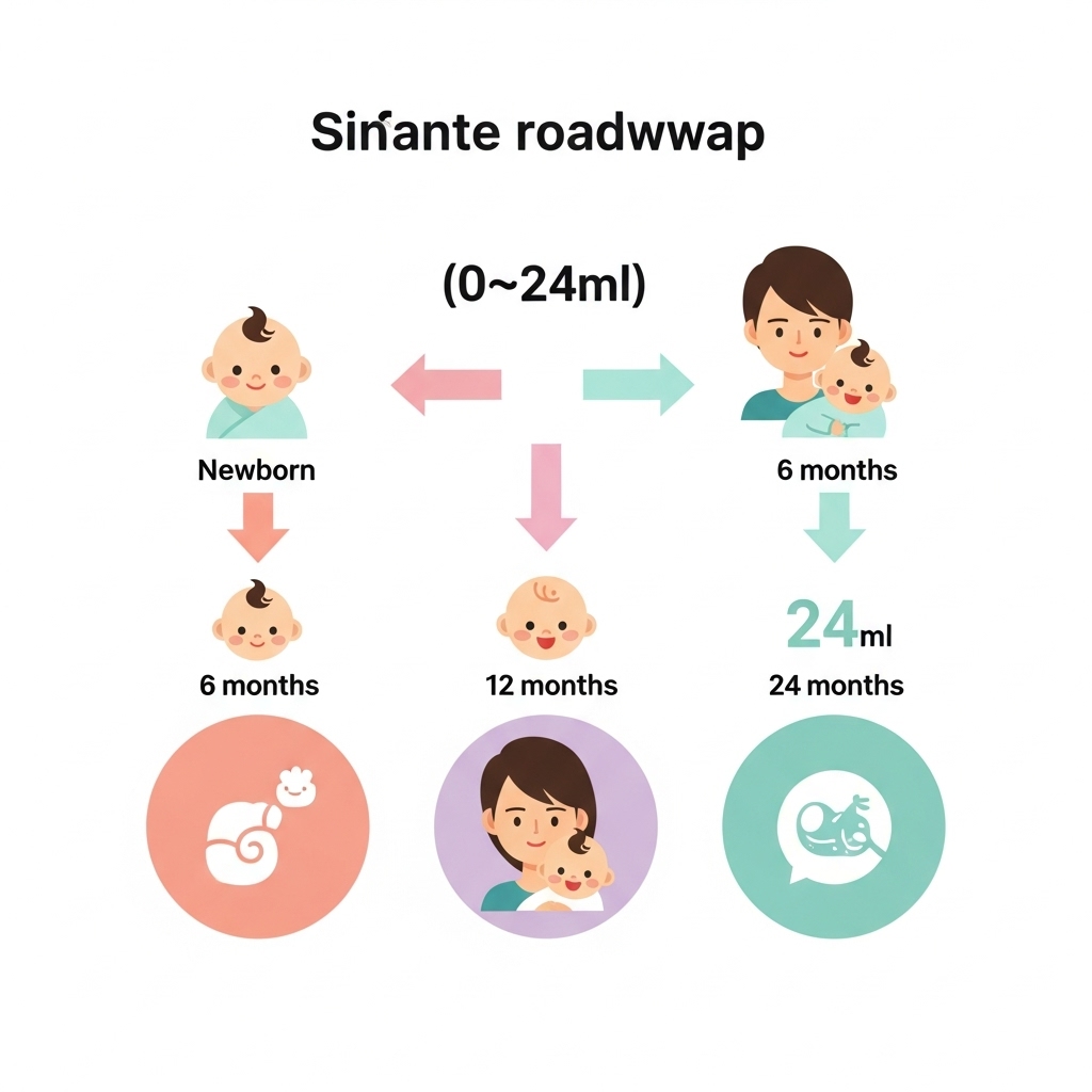 애착 단계 이해(0~24개월 로드맵)