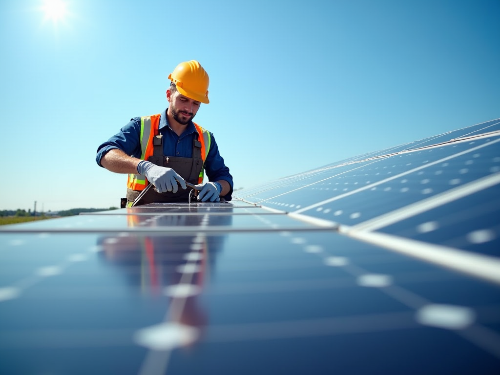 태양광패널 수리