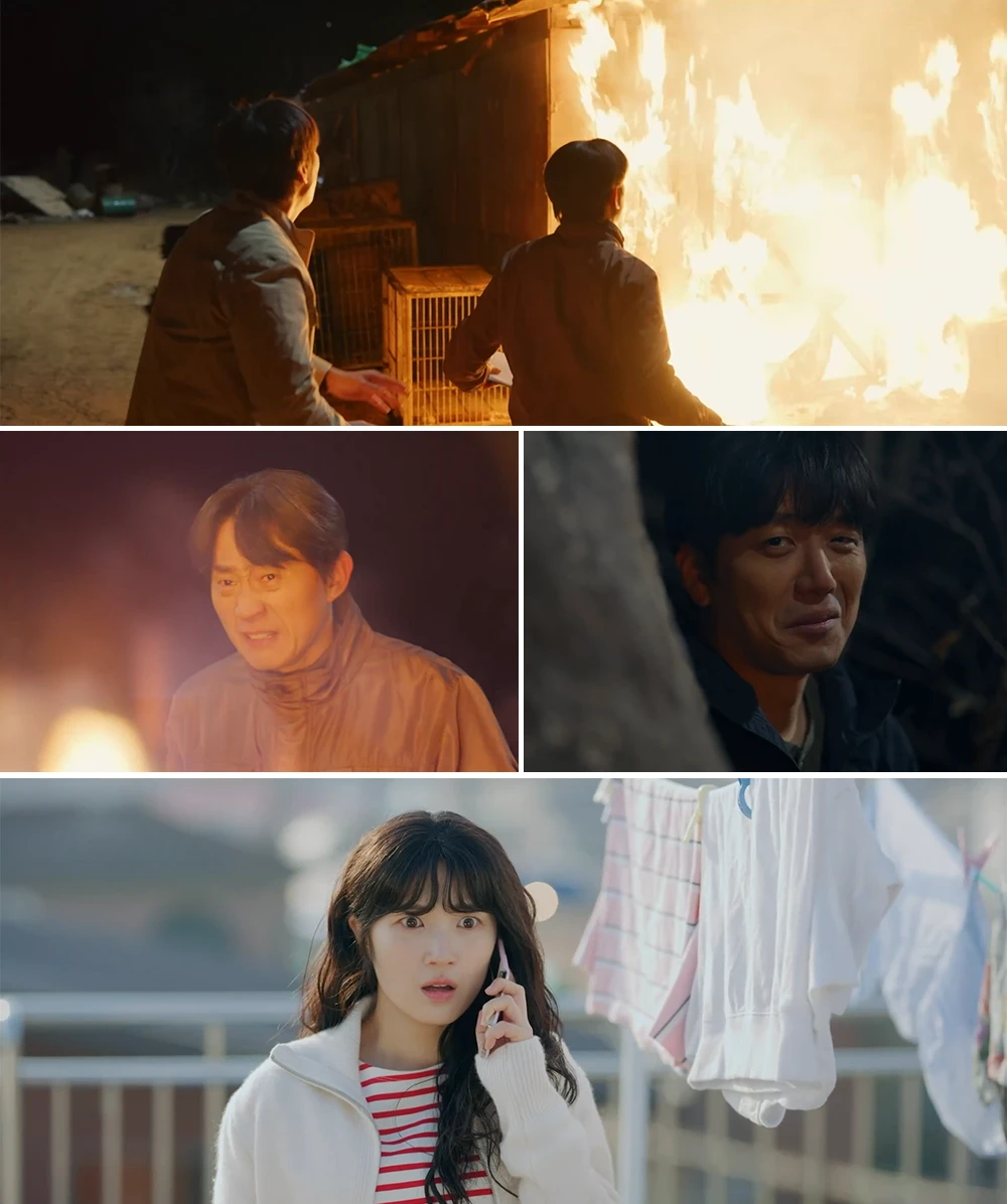 김형사가-폐가를-급습하지만-이미-불을-지른-범인